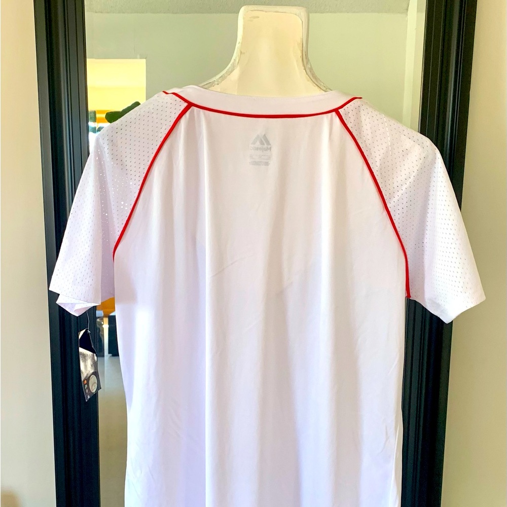 St. Louis Women's White Jersey Top - Picture 3 of 5